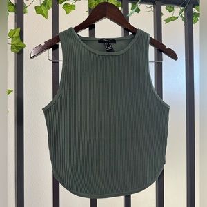 Forever21 Sweater Knit Cropped Tank Top